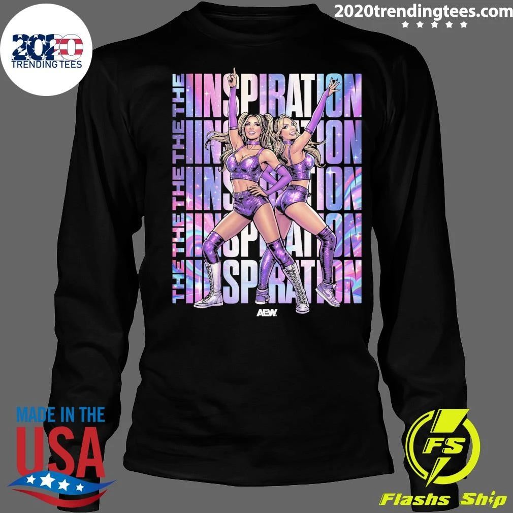 AEW The IInspiration Cassie Lee and Jessica McKay Graphic Series Shirt