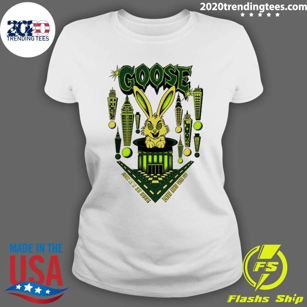 Goose Madison Square Garden in New York NY June 19-20 2026 Tee Shirt