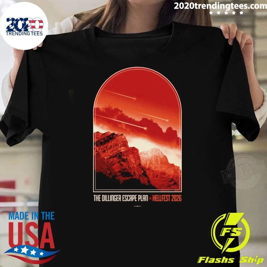 The Dillinger Escape Plan June 19, 2026 Hellfest Clisson France Poster Shirt