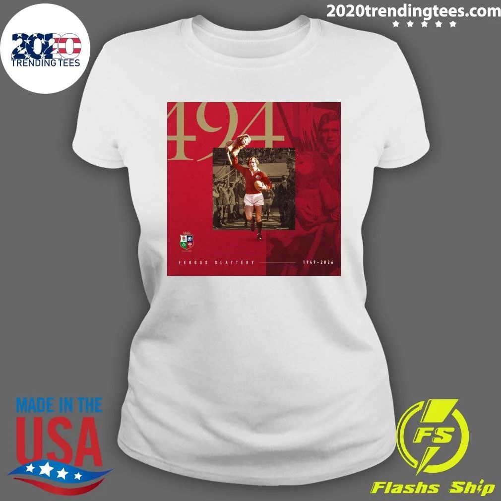 Rip Fergus Slattery 1949-2026 Shirt