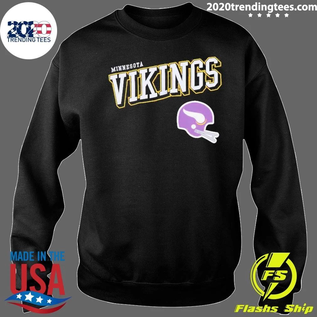 Minnesota Vikings Black Vintage Shirt