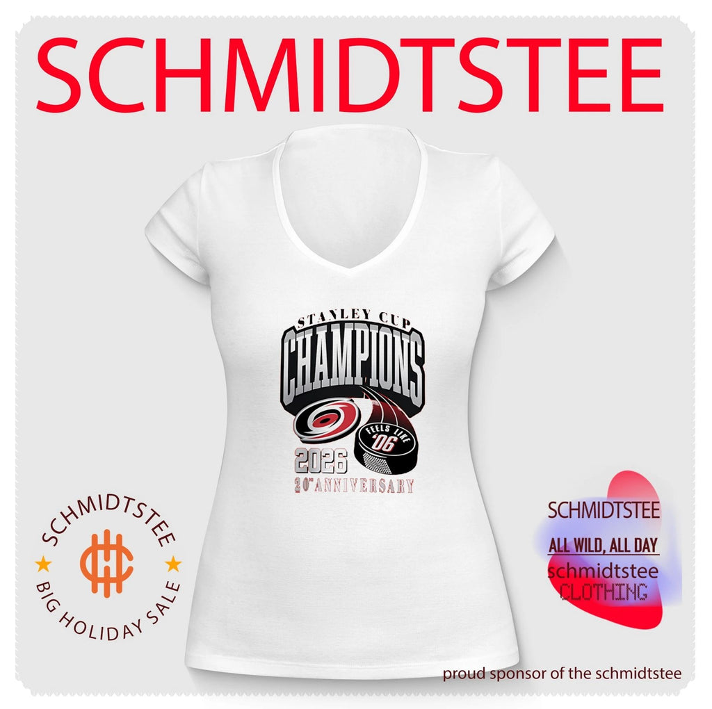 Carolina Hurricanes 2026 Stanley Cup Champions 20th Anniversary Puck Graphic shirt