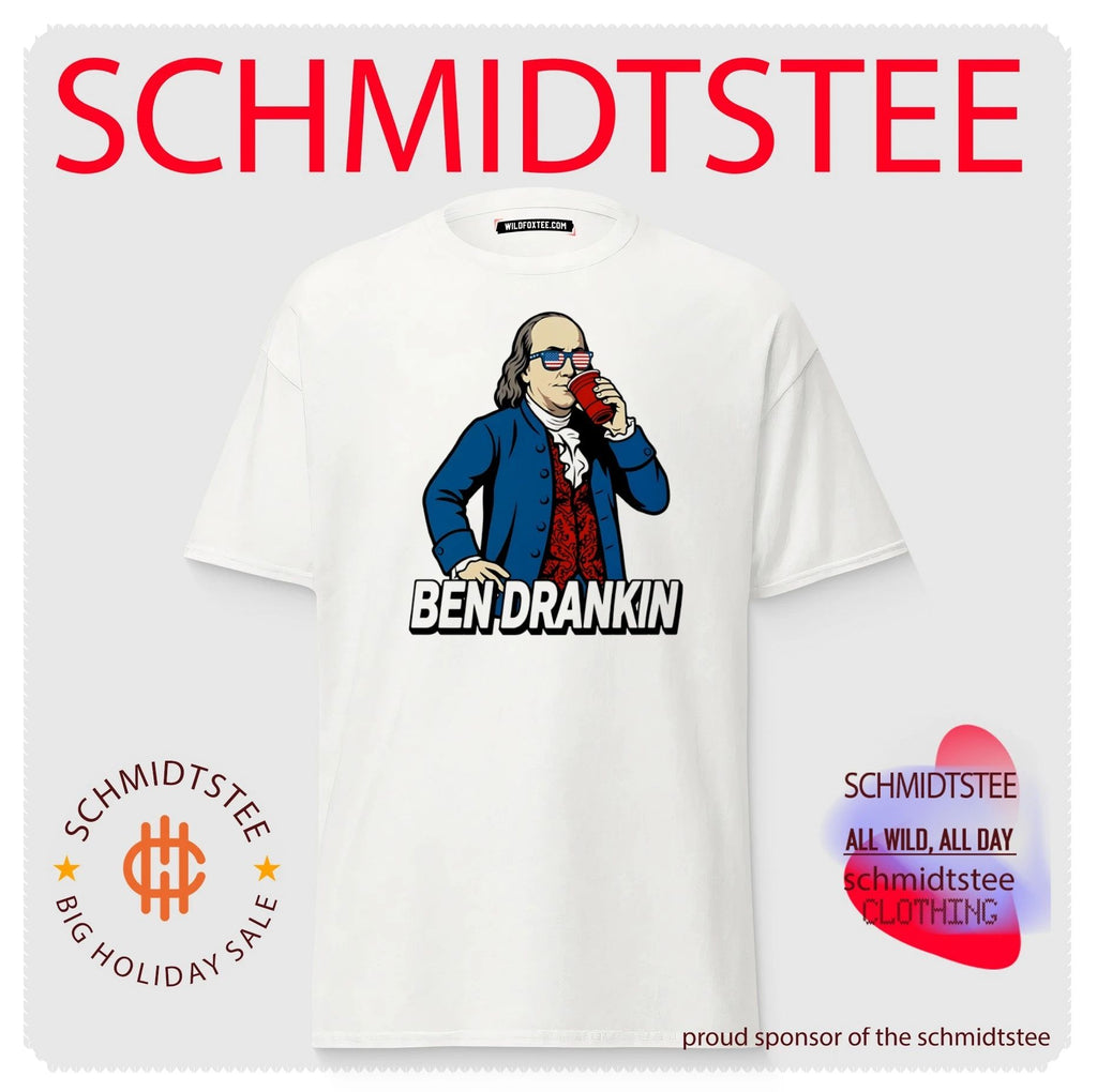 Ben Drankin Benjamin Franklin Party Founding Fathers shirt