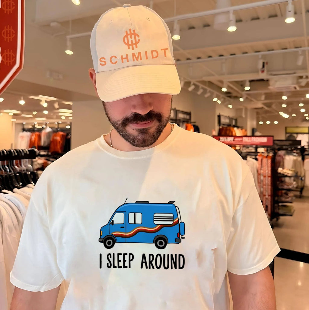 I sleep around shirt