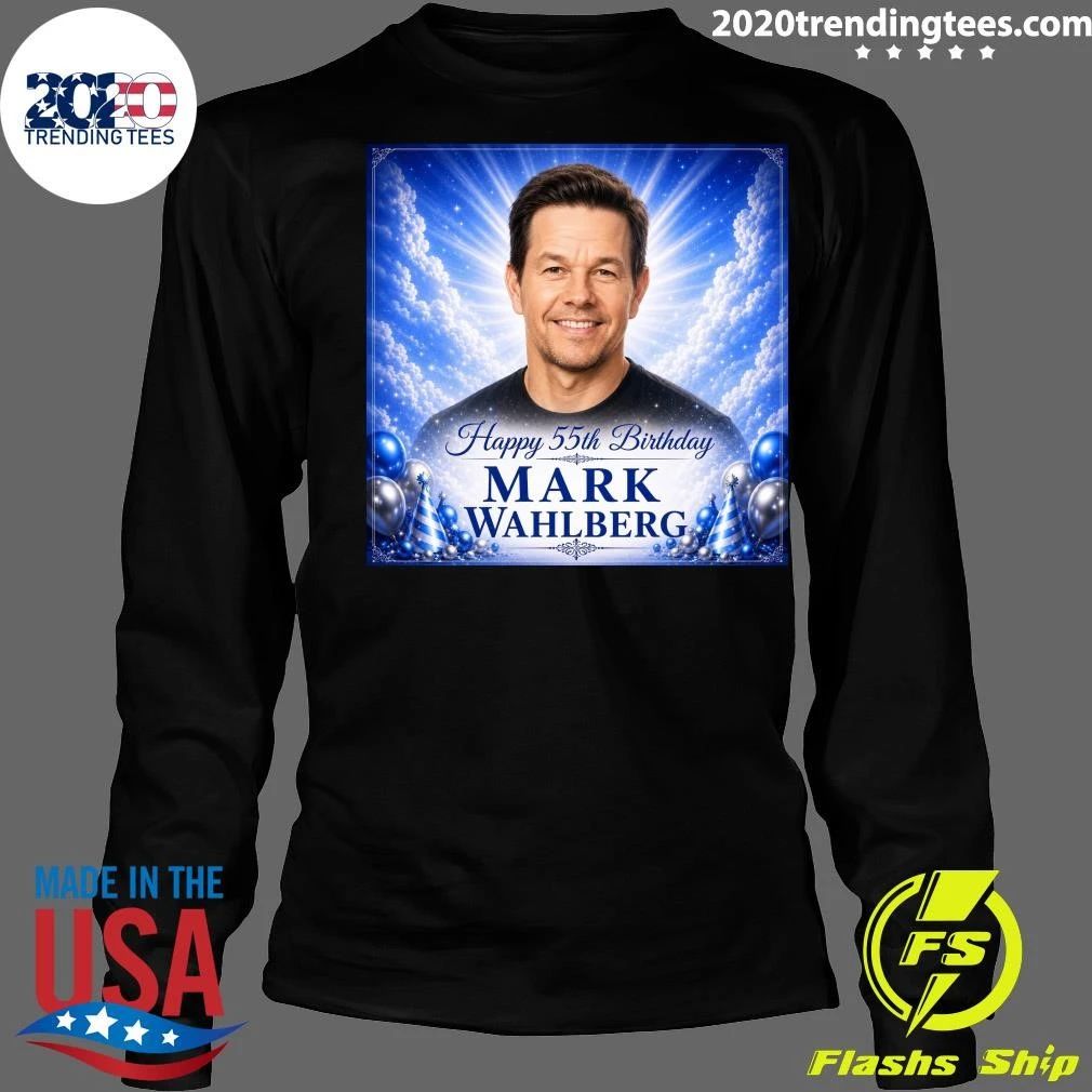 Happy 55th Birthday Mark Wahlberg Born June 5, 1971 Shirt