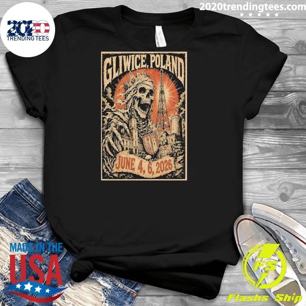 Gliwice, Poland June 4,6 2026 Poster Tour Shirt