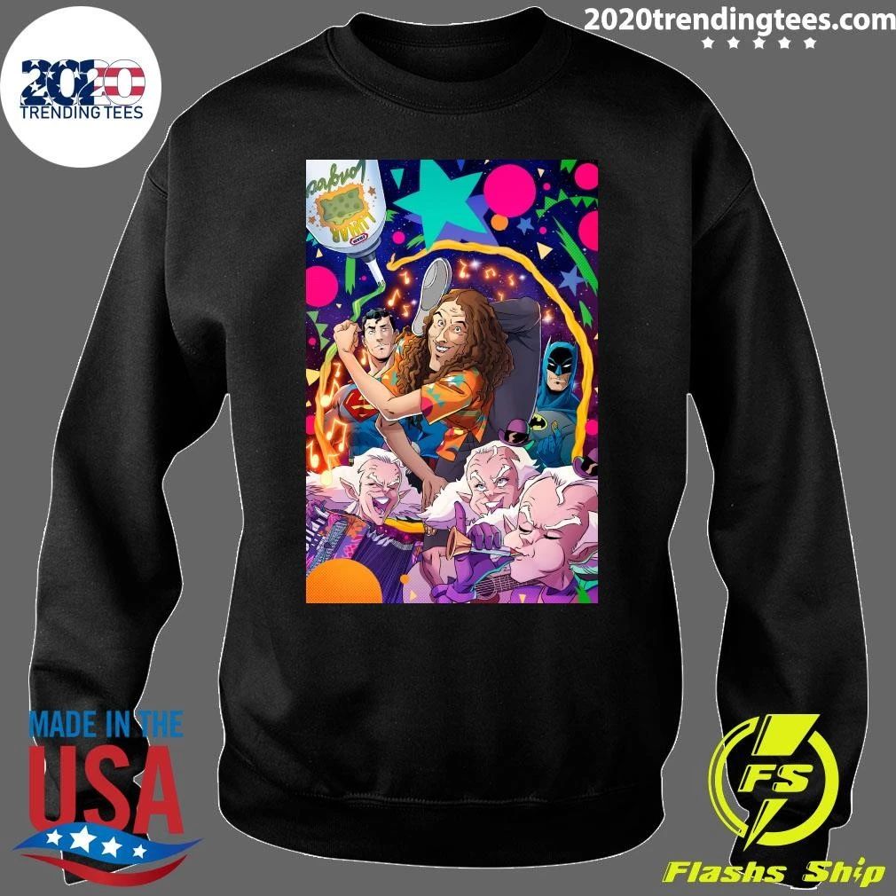 Weird Al Yankovic Galactic Dance Party Comic Graphic Shirt
