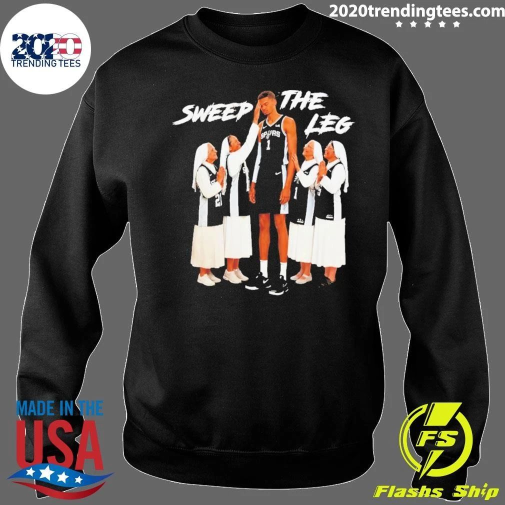 Spurs Inspired Basketball Sweep The Leg Pray Slay Shirt
