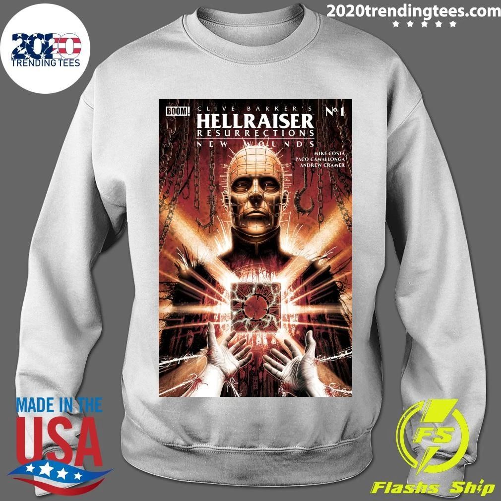 Boom Clive Barker’s Hellraiser Resurrections New Wounds Mike Costa Paco Camallonga Andrew Cramer Shirt