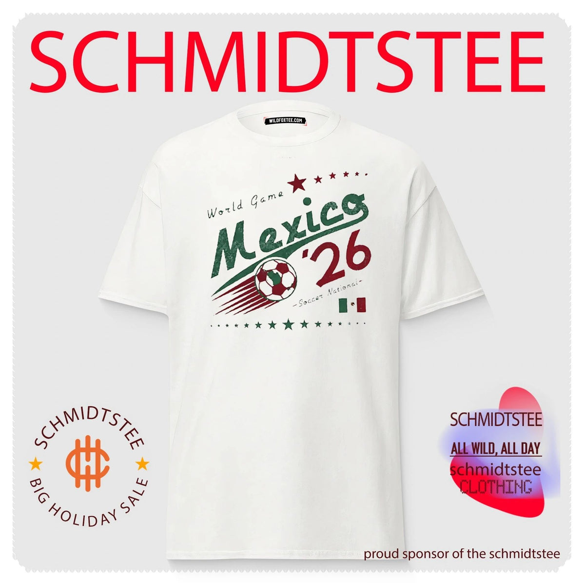 Mexico ’26 World Cup Game Soccer National shirt