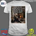 Skeleton When You Are Burning Sage In The House And You Pass Out Because You Are The Evil Spirit Shirt