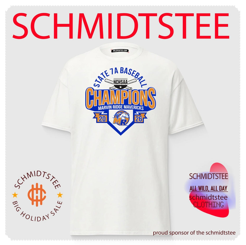 Marvin Ridge Mavericks 2026 NCHSAA State 7A Baseball Champions shirt