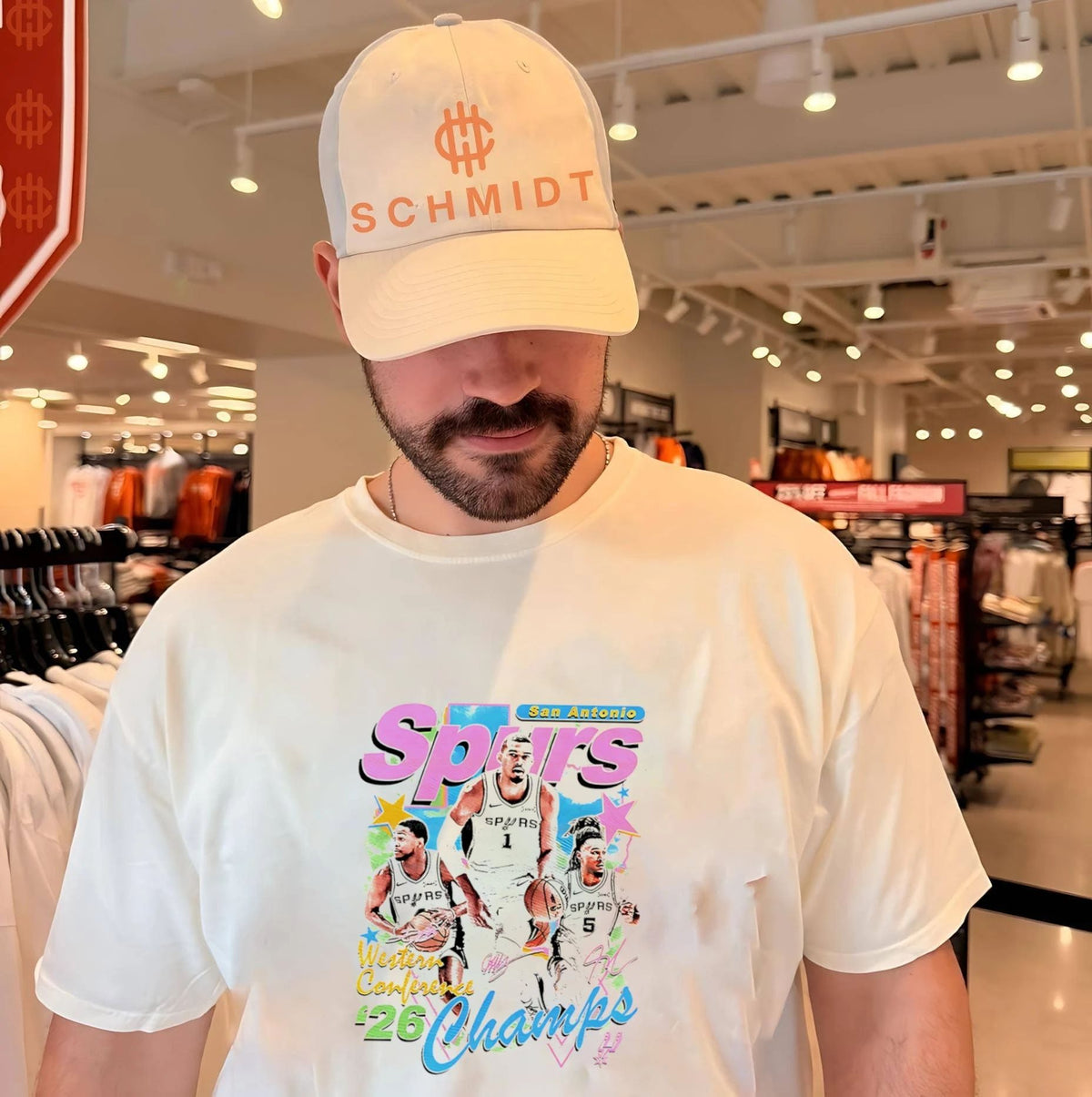 San Antonio Spurs Western Conference 2026 Champs signature shirt