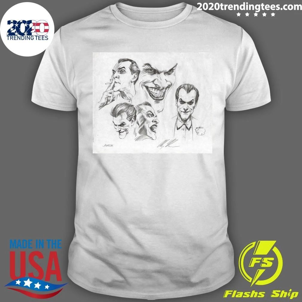 The Joker by Alex Ross Signature Shirt