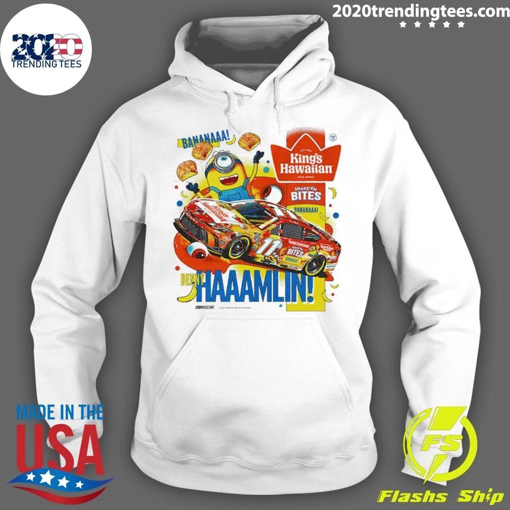 Minions Banana Denny Hamlin King’s Hawaiian 2026 Tee Shirt