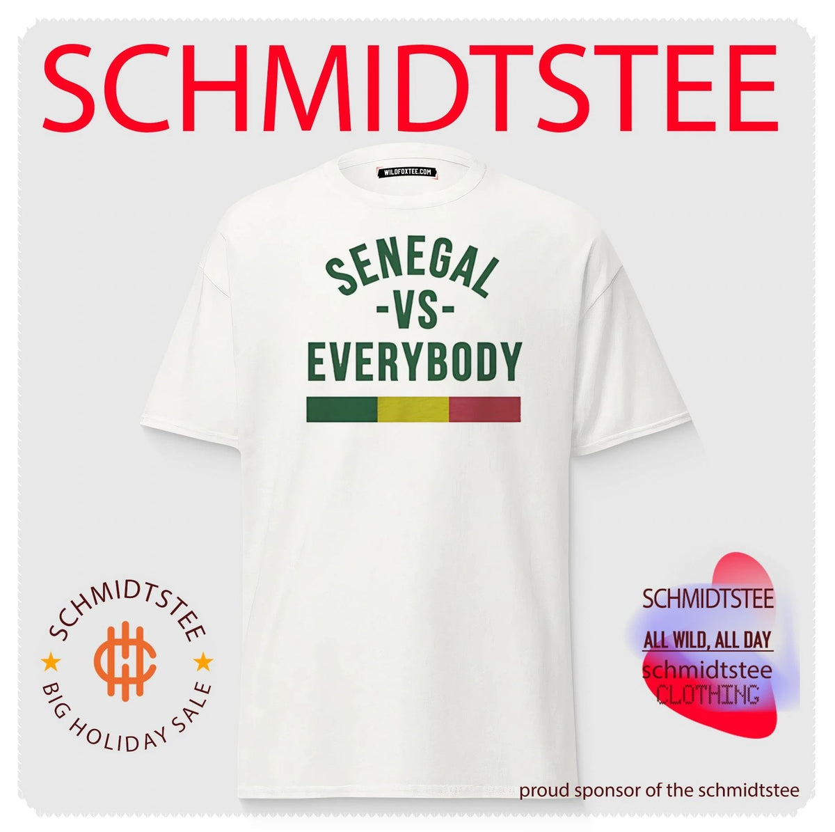 Senegal vs Everybody Senegalese Pride West Africa shirt