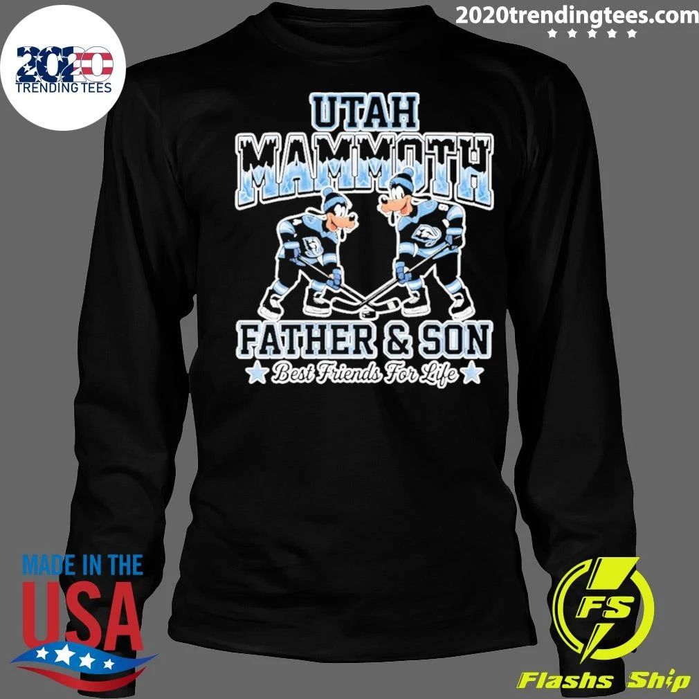 Mammoth Hockey Father And Son Best Friends For Life Shirt