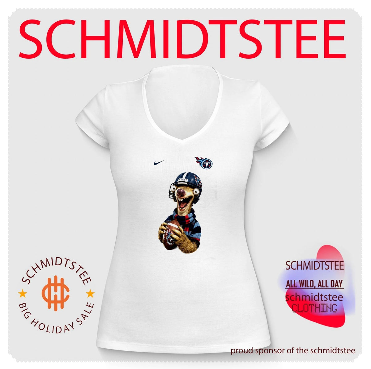 Sid the Sloth Tennessee Titans Football Fan shirt