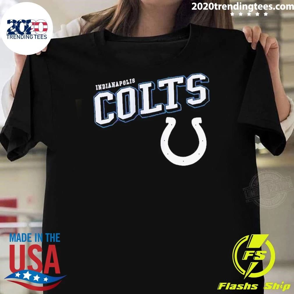 Indianapolis Colts Black Vintage Shirt