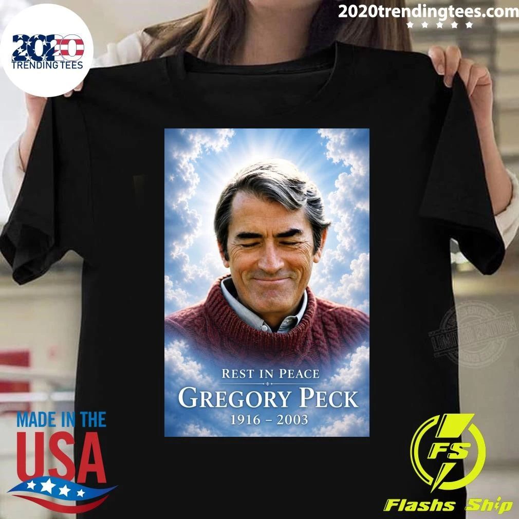 Rest In Peace Gregory Peck 1916-2003 Shirt