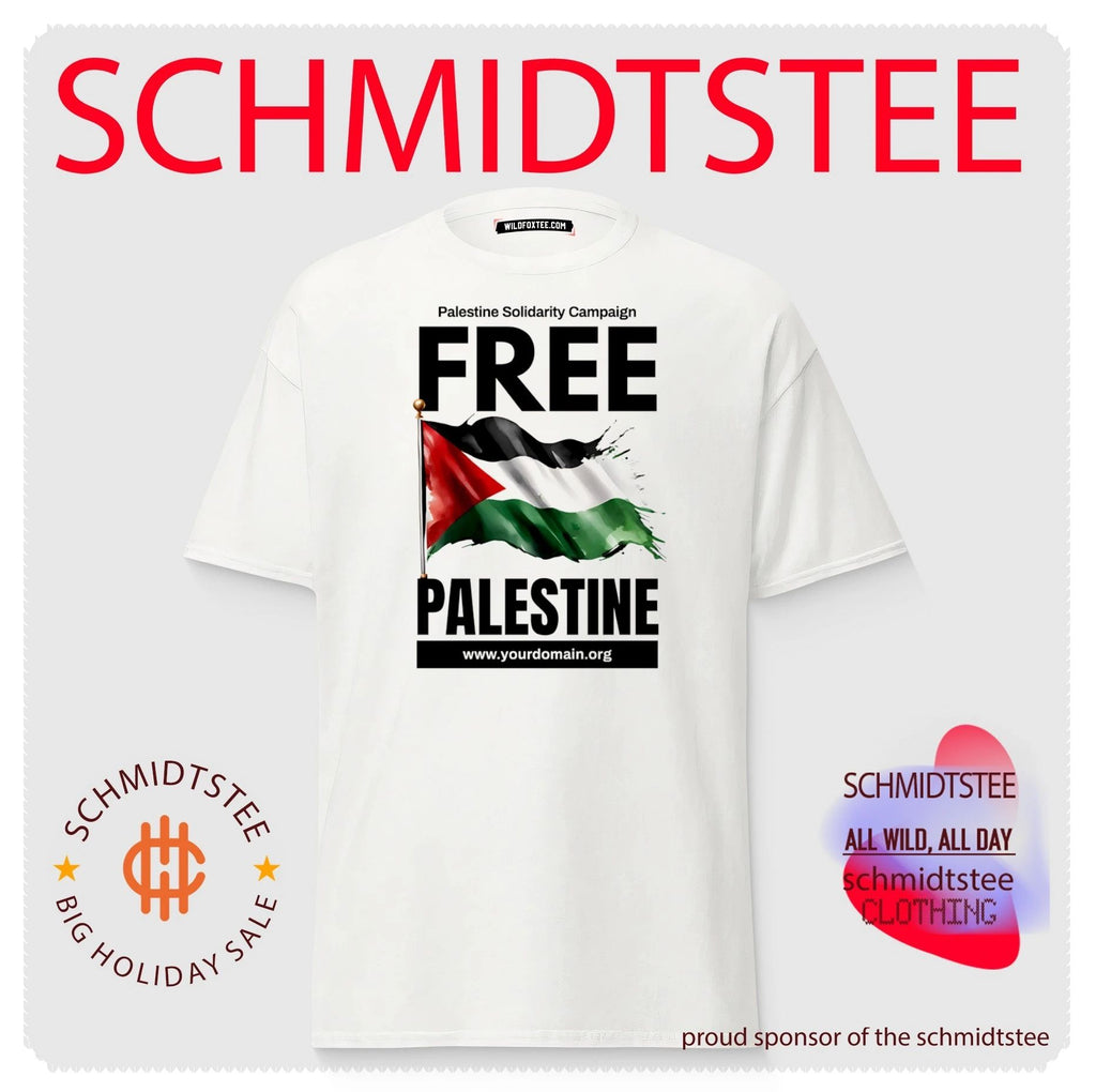 Free Palestine Solidarity Campaign Flag shirt