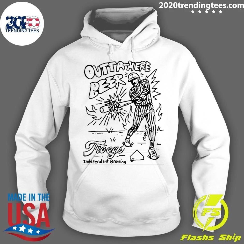 Phillies Outta-here Beer Troegs Independent Brewing Shirt