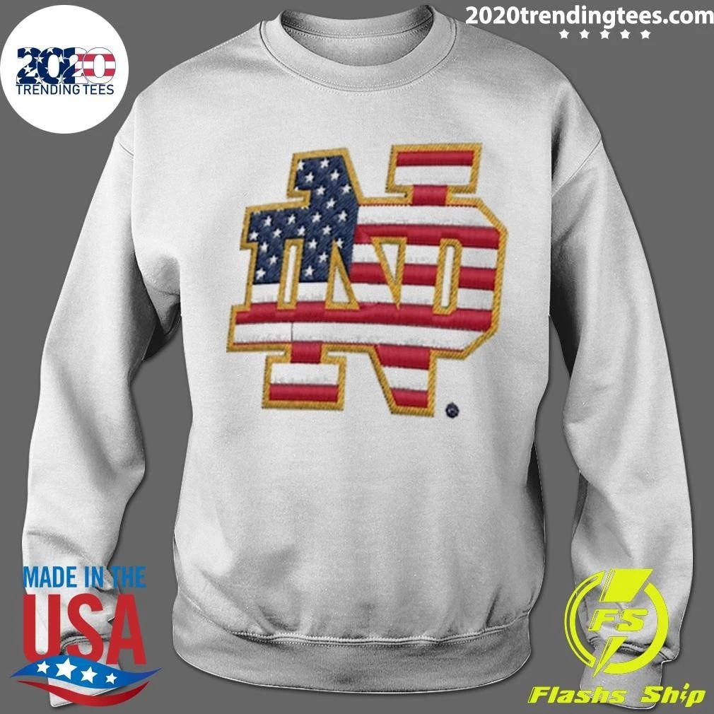 Notre Dame Fighting Irish ’47 American Flag Shirt