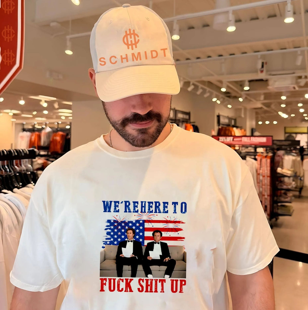 We’re Here To Fuck Shit Up Step Brothers 4th of July shirt