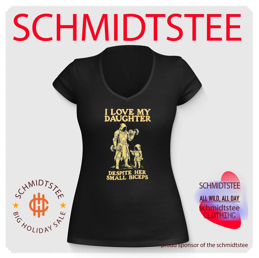 Fatherhood And Fitness I Love My Daughter Despite Her Small Biceps Shirt