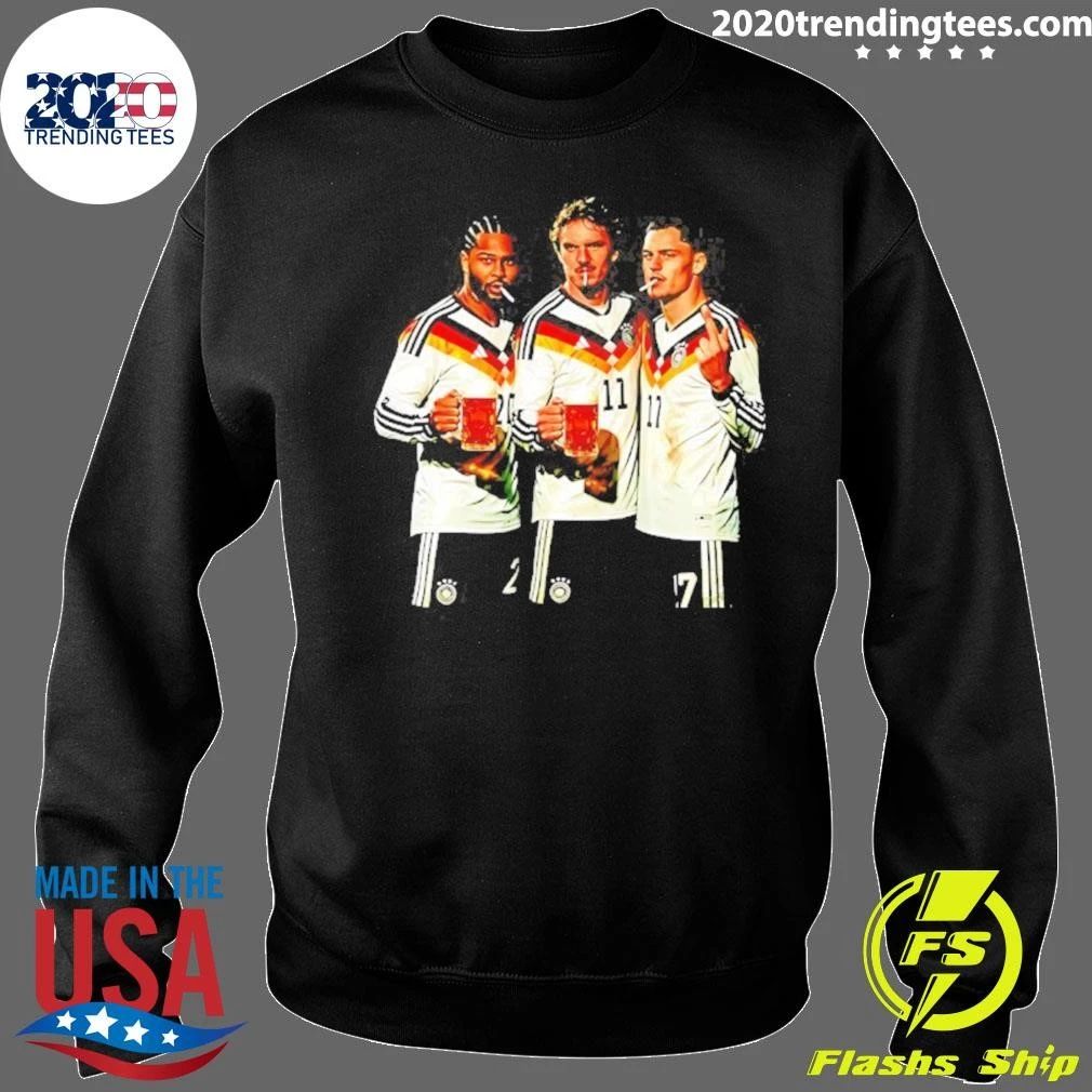 German Football The Middle Finger Gesture 4 Shirt