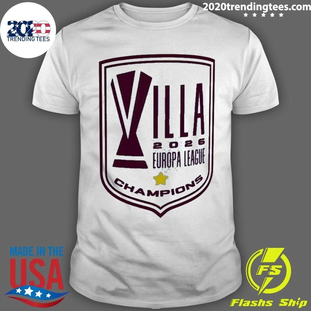 Aston Villa Fc Europa League Champions 2026 Shirt