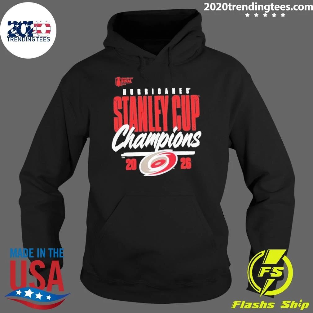 Carolina Hurricanes Red 2026 Stanley Cup Champions Shirt