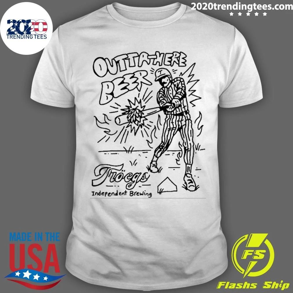 Phillies Outta-here Beer Troegs Independent Brewing Shirt