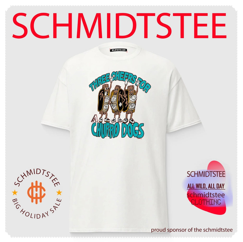 Arizona Diamondbacks three cheers for churro dogs food shirt