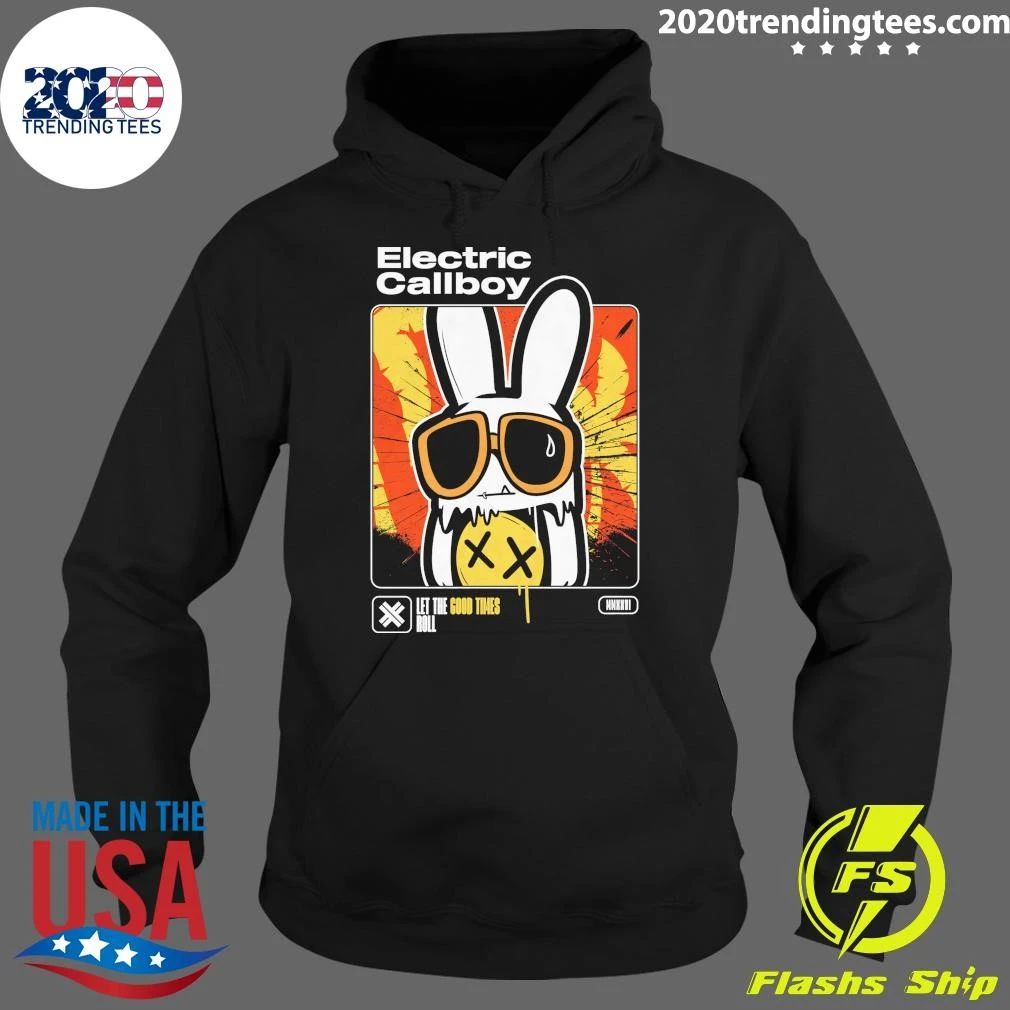 Electric Callboy Let The Good Times Roll New Single Merch Melting Bunny Shirt