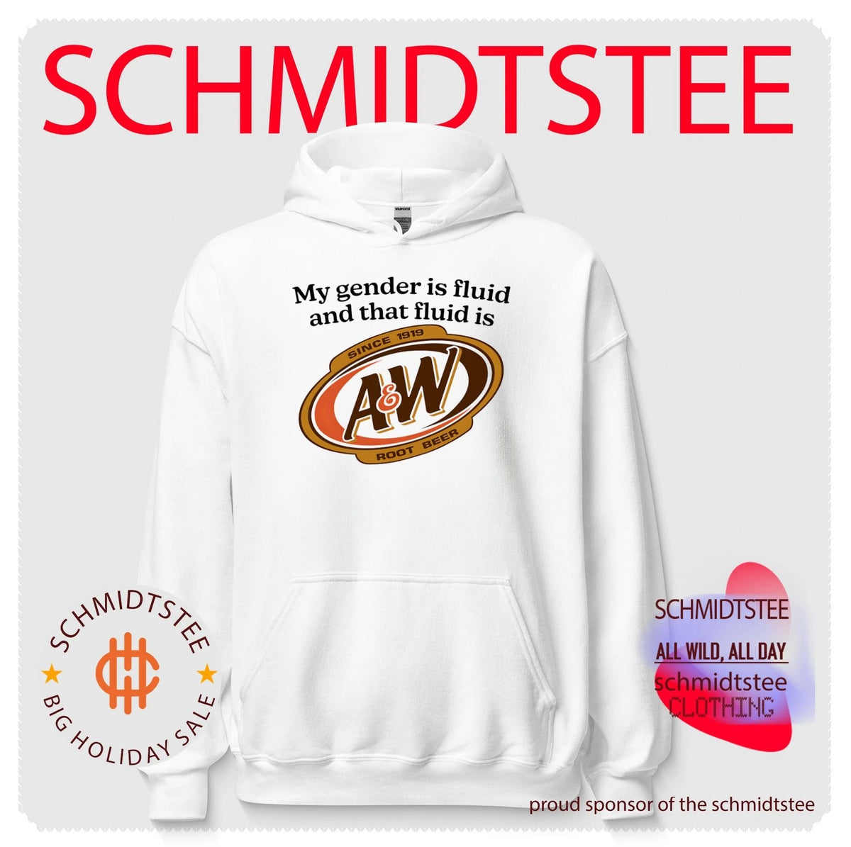 My Gender Is Fluid and That Fluid Is A&W Root Beer shirt