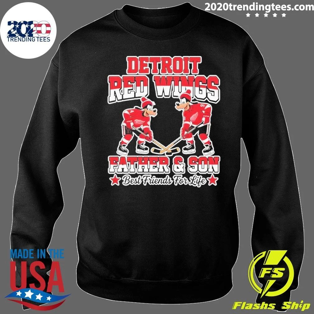 Detroit Red Wings Father And Son Best Friends For Life Shirt