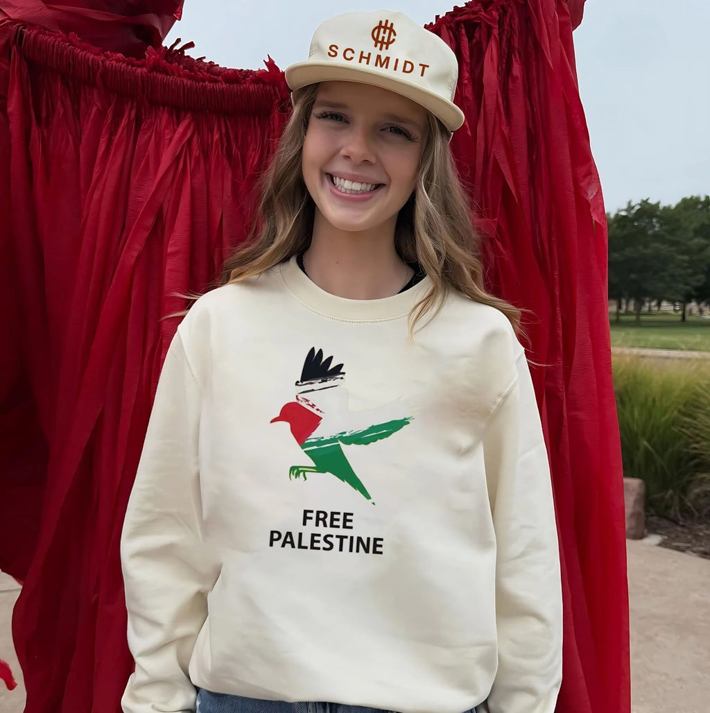 Free Palestine Bird Flag Freedom Peace Activism shirt