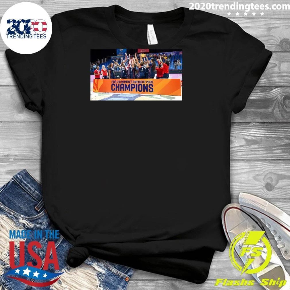 FIBA U18 Women’s Americup 2026 Champions Shirt