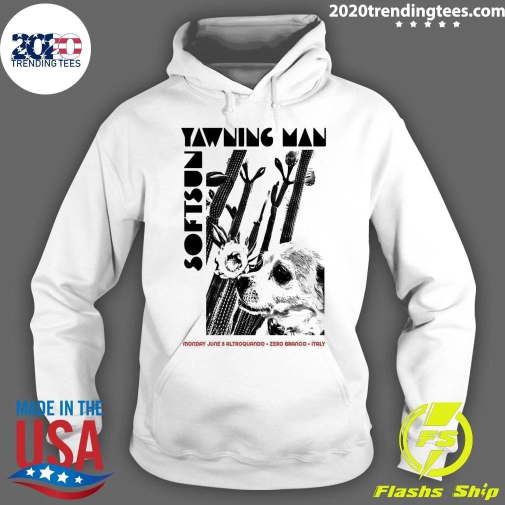 Yawning Man June 8, 2026 Zero Branco Italy Poster Shirt