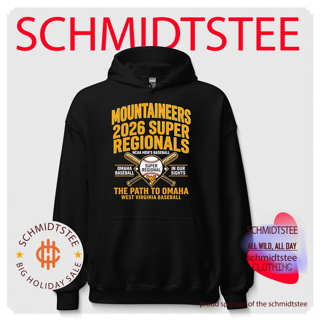 West Virginia Mountaineers College World Series 2026 logo shirt