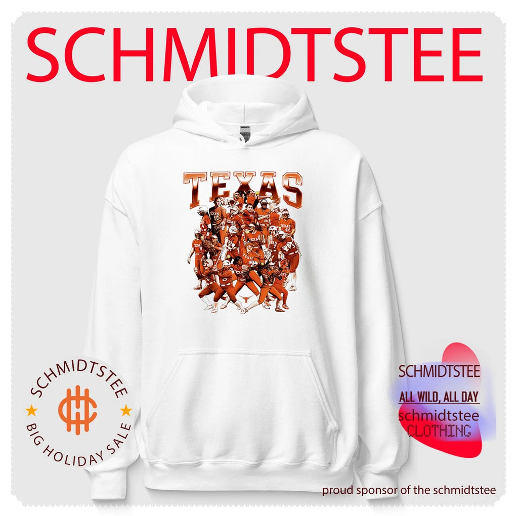 Texas Longhorns NCAA Softball Team Collage shirt