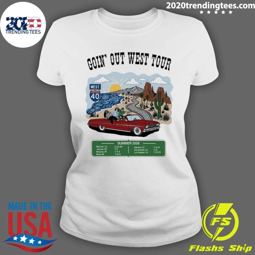 Widespread Panic Summer Goin’ Out West Tour 2026 Shirt