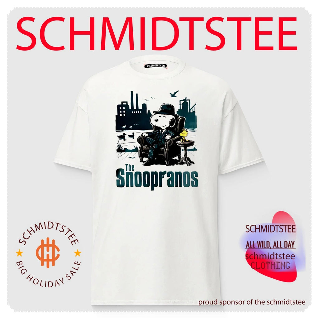 The Snoopranos Peanuts Mafia Parody Shirt