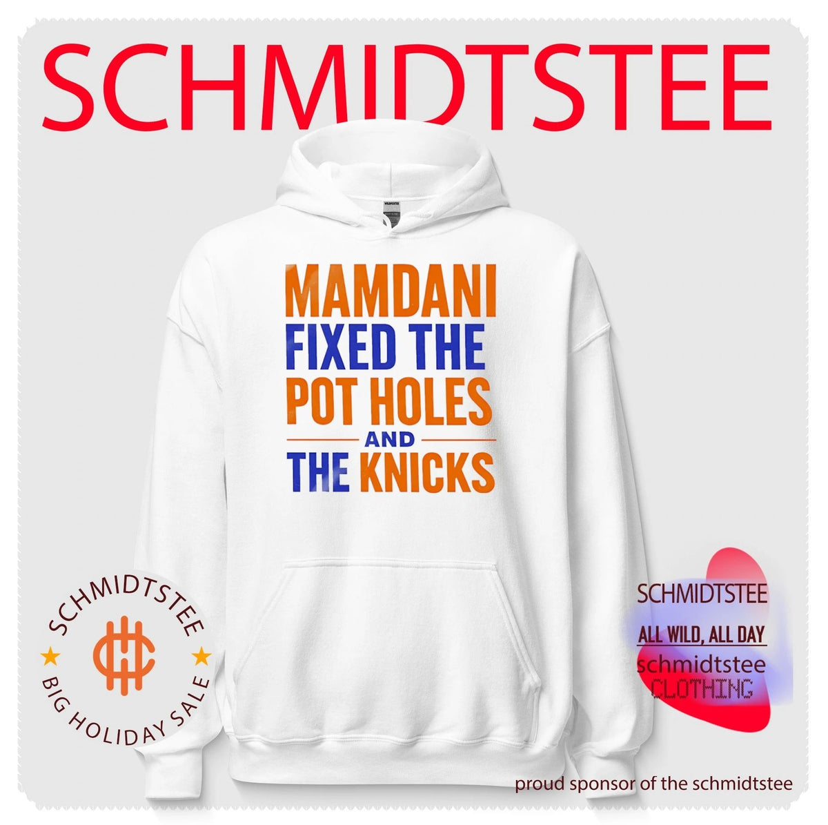 Mamdani fixed the pot holes and the NY Knicks shirt