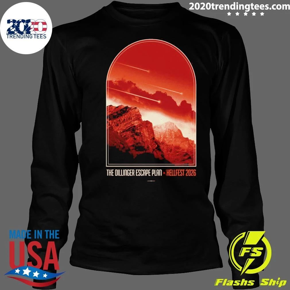 The Dillinger Escape Plan June 19, 2026 Hellfest Clisson France Poster Shirt