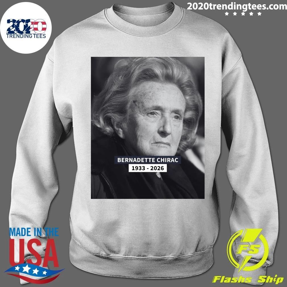 Rip Bernadette Chirac 1933-2026 Shirt