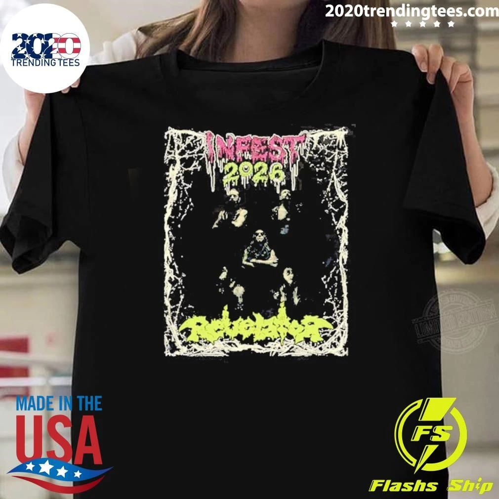 Infest 2026 Revelator Death Metal Shirt