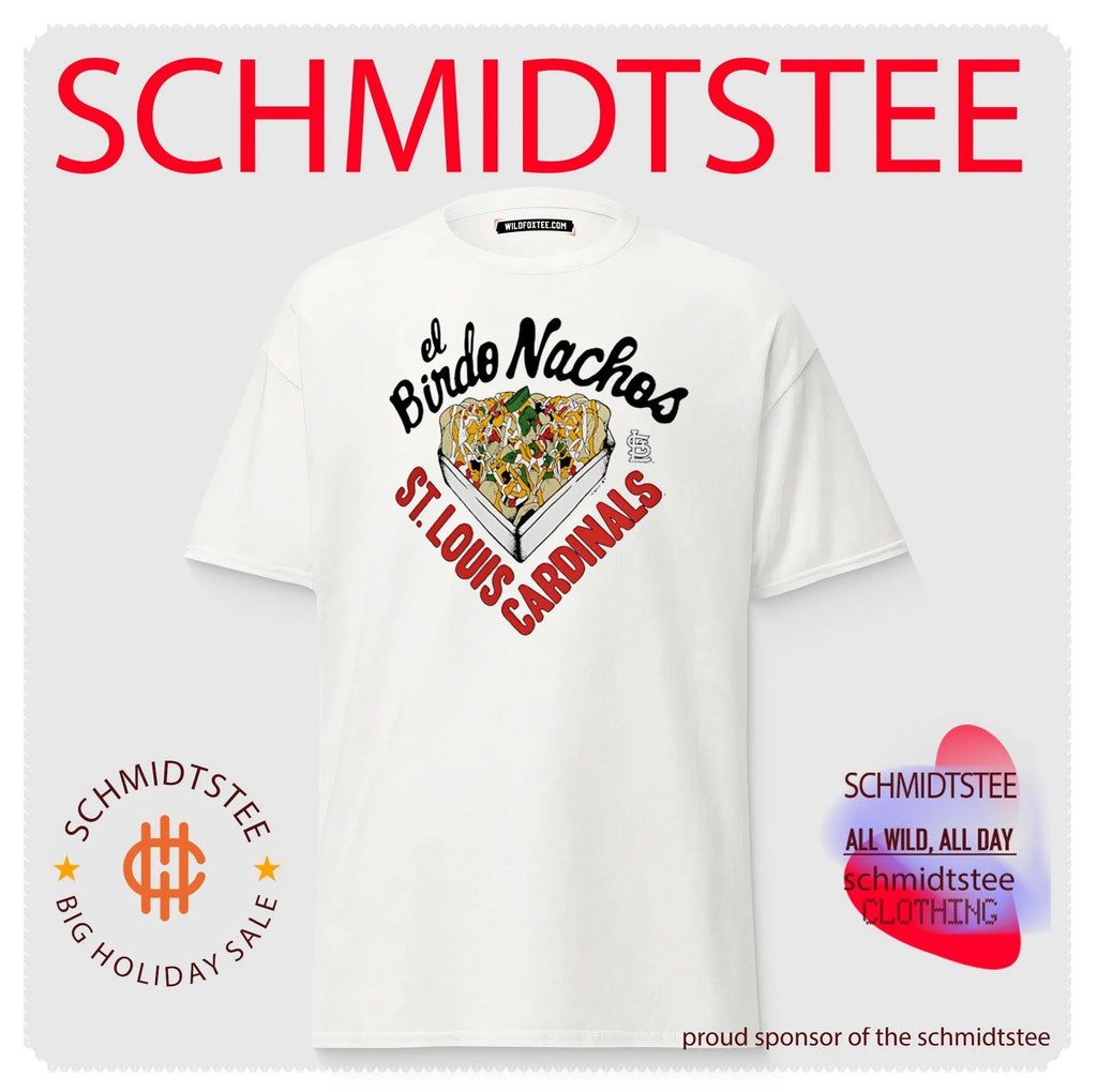 St. Louis Cardinals el Birdo Nachos food shirt