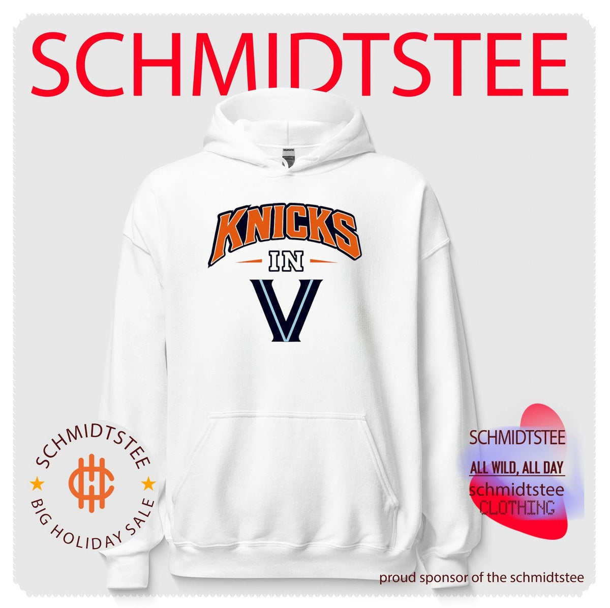 Knicks in 5 V Logo Champions shirt